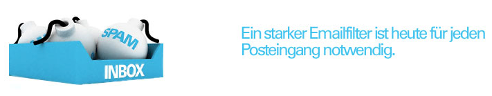 Spamfilter vor dem E-Mail Posteingang